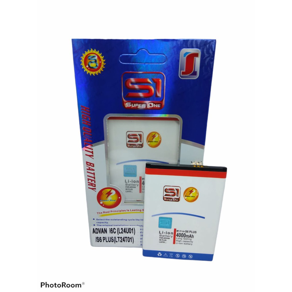 BATERAI ADVAN I6C L24U01 / S6PLUS LT24T01 BATERAI DOUBLE POWER ADVAN I6C/S6PLUS