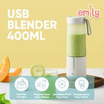 EMILY USB BLENDER 400ML/ PORTABLE BLENDER / EMILY / BLENDER