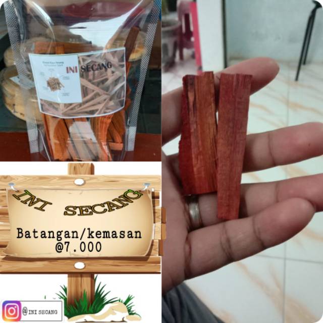 

Kayu secang batangan per kemasan