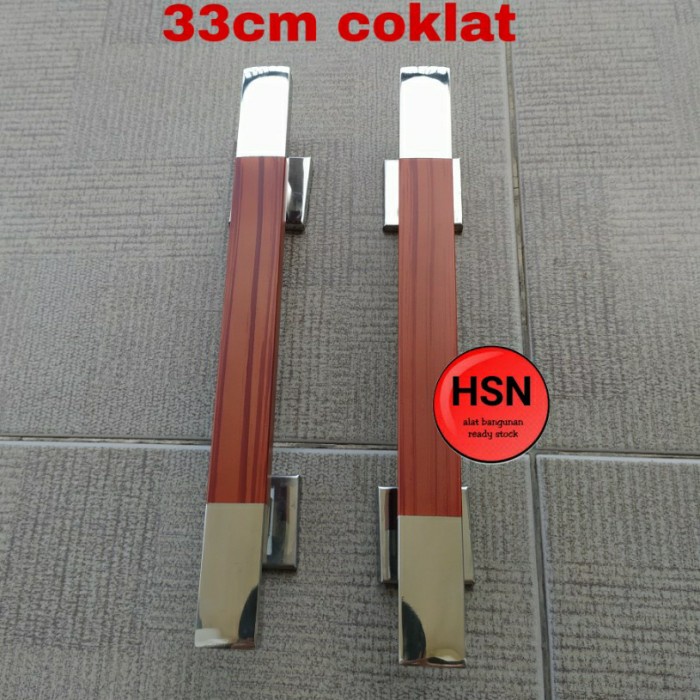 SET HANDLE PINTU KOTAK 33CM + BODY KUNCI PELOR - PAKET HANDLE PINTU