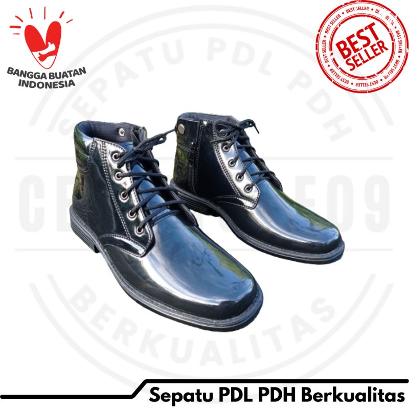 Sepatu PDH TNI AD AL AU PDH Restali POLRI Kantor Dinas Murah Berkualitas