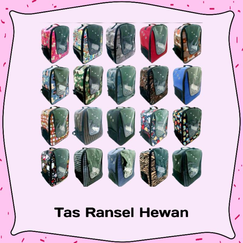 Tas Ransel Model Astronot Kucing