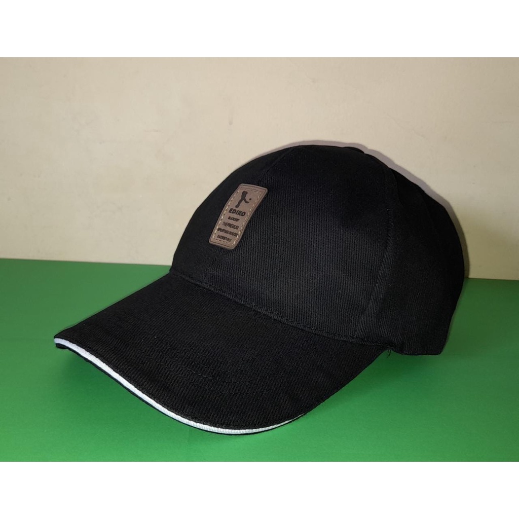 [EMAK'S FAVOURITE] - EDIKO Topi Baseball Golf Logo Ediko Sport Fashion - [toserba_emak]