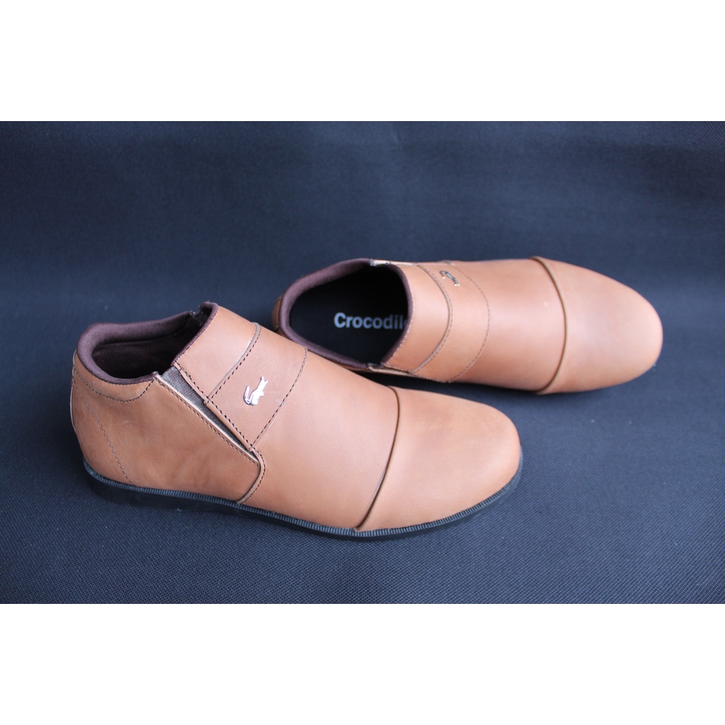 Sepatu Crocodile Wrinkle Sepatu Slip On Slop On Playboy Sepatu Kasual Pria