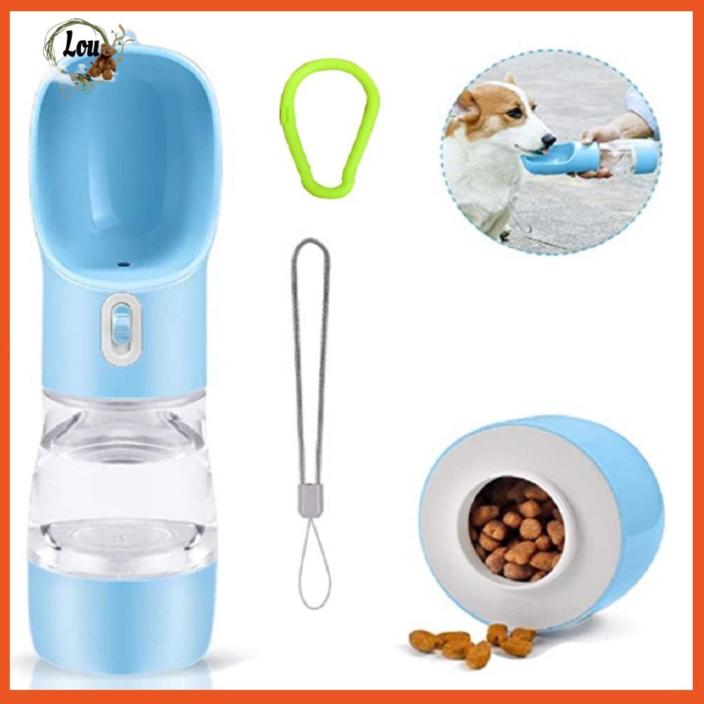 Pet Cat And Dog Water Cup Outdoor Feeding Water Cup Walking Dog Kettle Out Shopee Indonesia