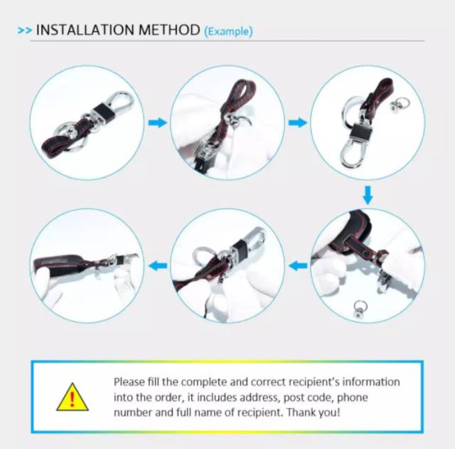 Gantungan kunci sarung kulit cover remote keyless mobil MITSUBISHI PAJERO XPANDER OUTLANDER