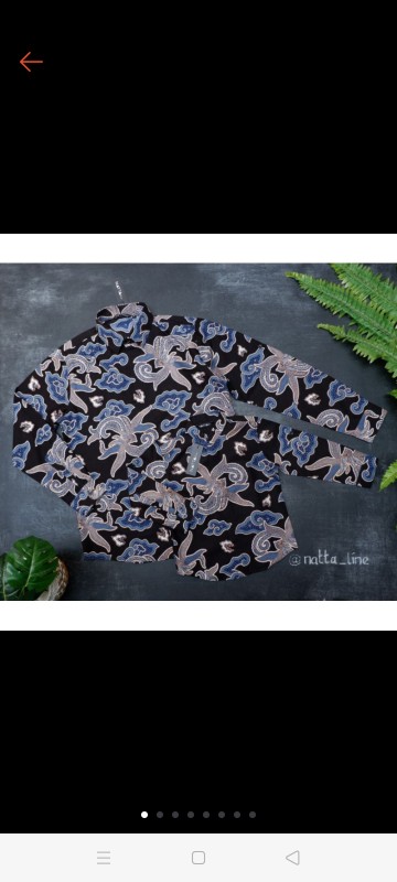 Couple Batik Ayah Anak Lengab Panjang Batik Baturaden By Nattaline