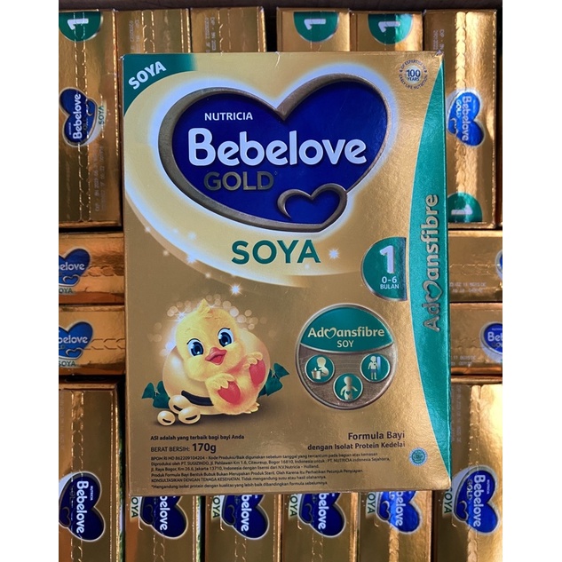 Bebelove Gold Soya 1 170g 0-6 bulan