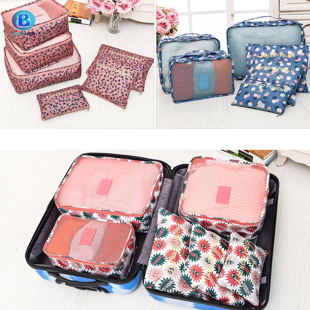 Bkk Tas Koper Organizer Pakaian Motif Bunga Anti Air Hemat Tempat Shopee Indonesia