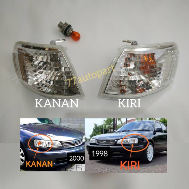 Lampu sen all new corolla 1998 2000 per pc