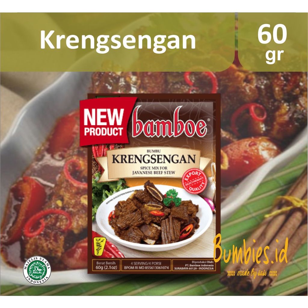 Bumbu Bamboe Krengsengan 60 gram