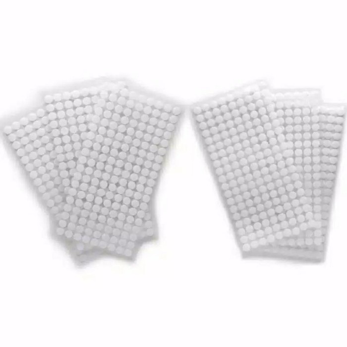 

Pendrawing- 170 Pairs - Velcro Bulat/Velcro Transparan/Velcro Murah/Double Sided -Drawing-Pen.