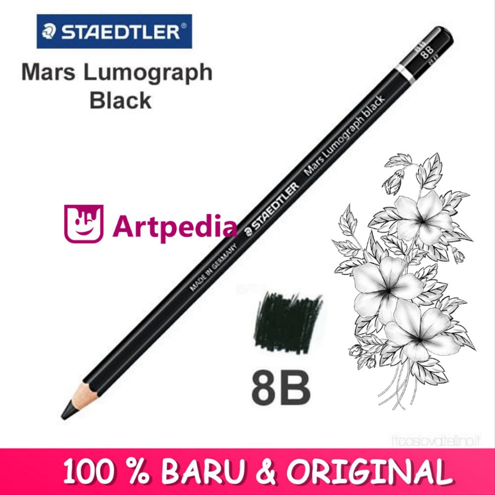 

Order Langsung Staedtler Mars Lumograph Black Pencil - 8B - Pensil Staedtler 8B Terlaris