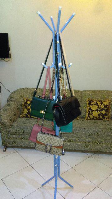 [disiniaja] Stand Hanger / Gantungan Tiang Berdiri / Hanger Gantungan Baju Dan Tas