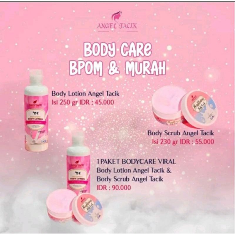 HB ANGEL TACIK / BODY LOTION ANGEL TACIK / sabun angel tacik/ lulur angel tacik/ lotion angel tacik pencerah kulit / angel tacik