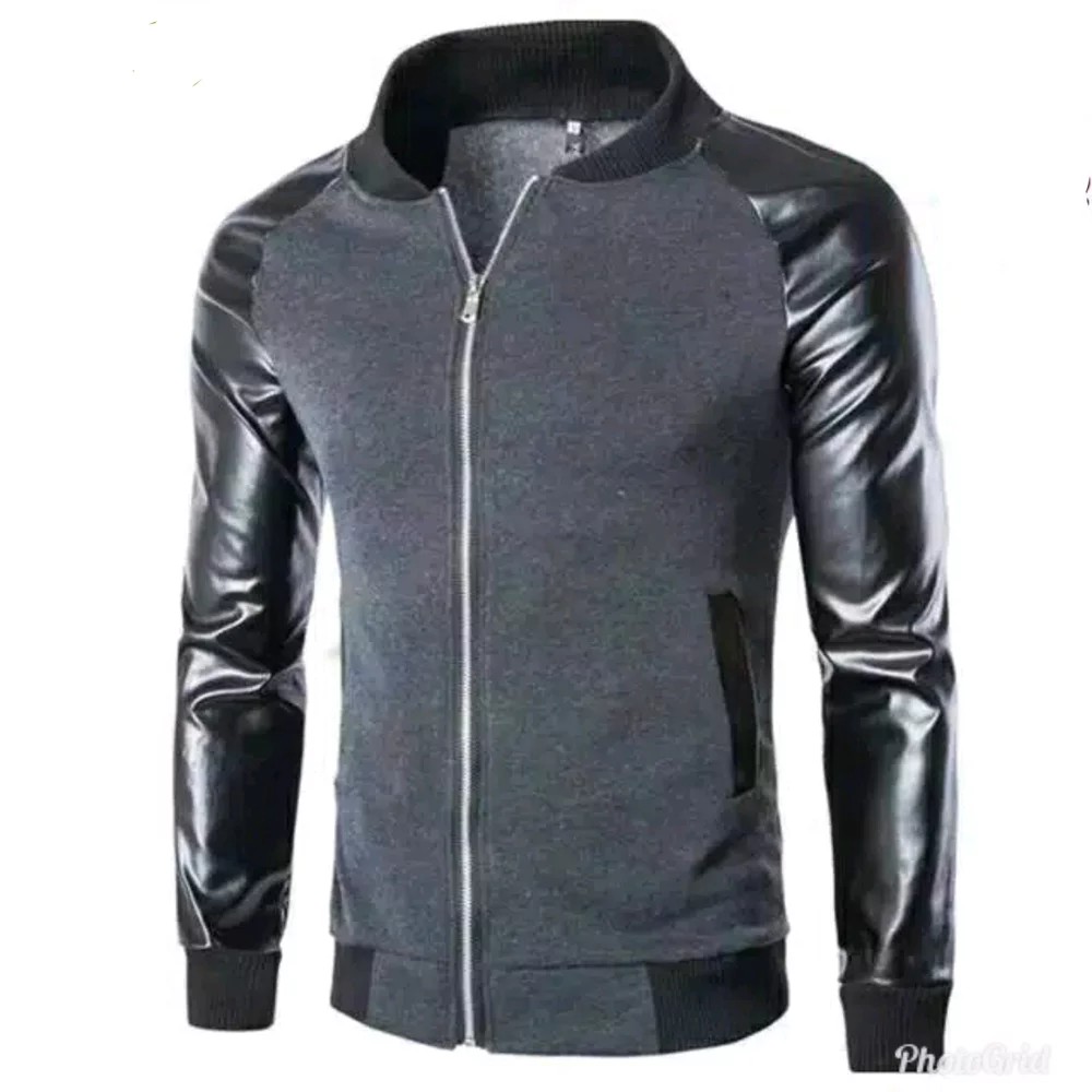 jaket kulit pria,jaket kulit sintetis pria, jaket motor kulit sintetis