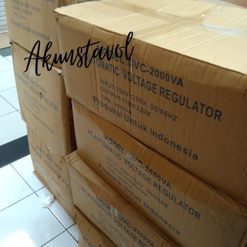 Stavolt Matsunaga SVC-2000VA - Stabilizer Listrik Matsunaga 2000 watt