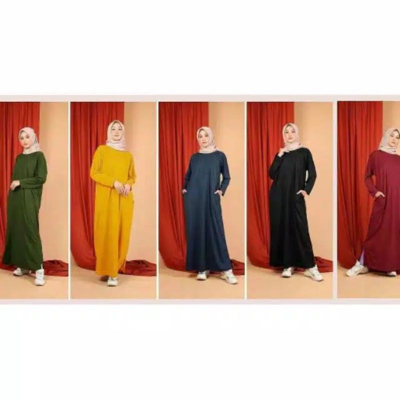 Inner Dress Basnia Inner gamis dauky elzatta