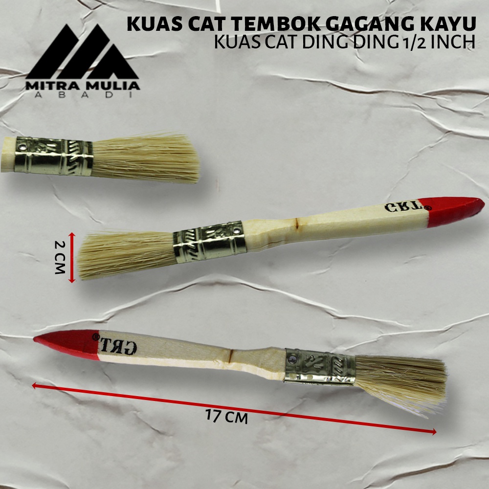 Kuas / Koas Cat Tembok Ukuran 1/2&quot; 0.5inch