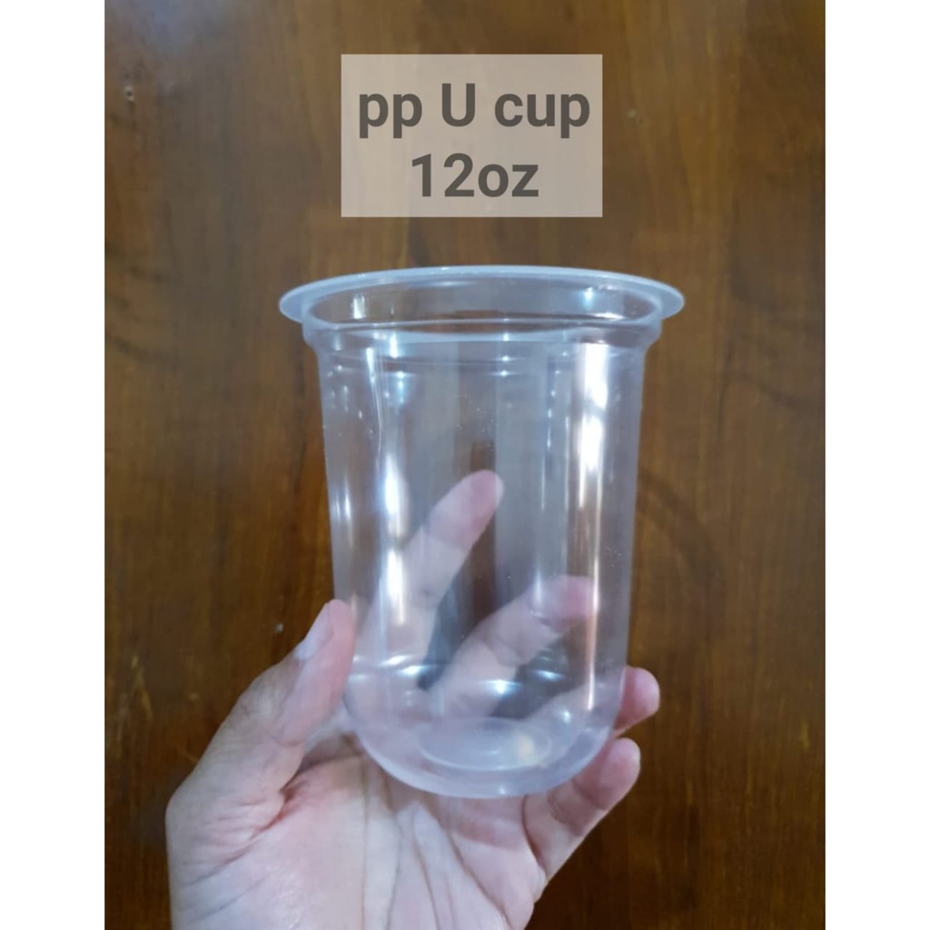 Cup pp oval U type isi 50pcs