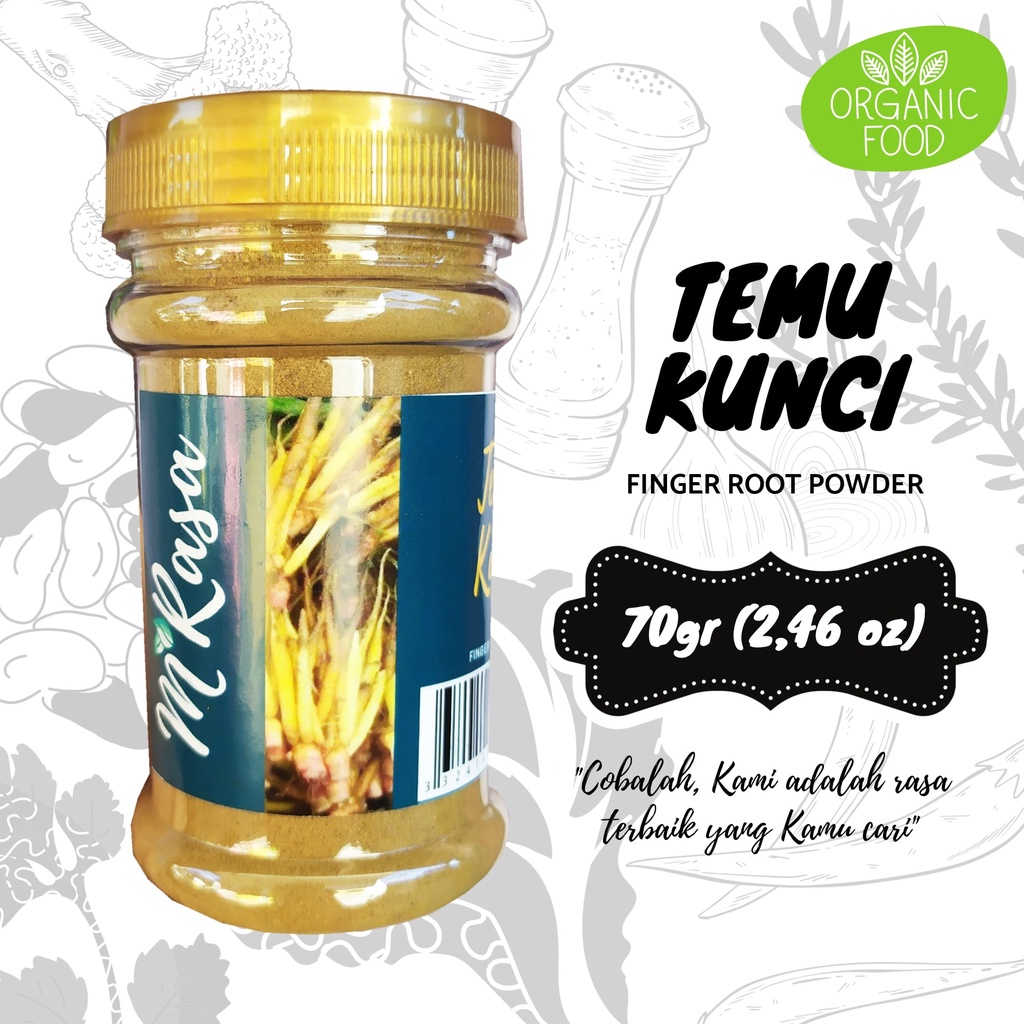 

TEMU KUNCI BUBUK | FINGER ROOT POWDER ORGANIC