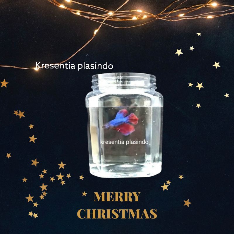 TOPLES PLASTIK IKAN CUPANG 1 LITER MINIMAL 6 PCS