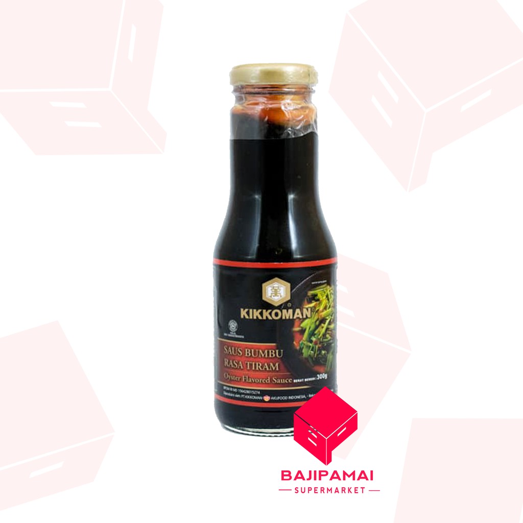 

KIKKOMAN SAUS BUMBU RASA TIRAM / OYSTER FLAVOURED SAUCE 300 ML