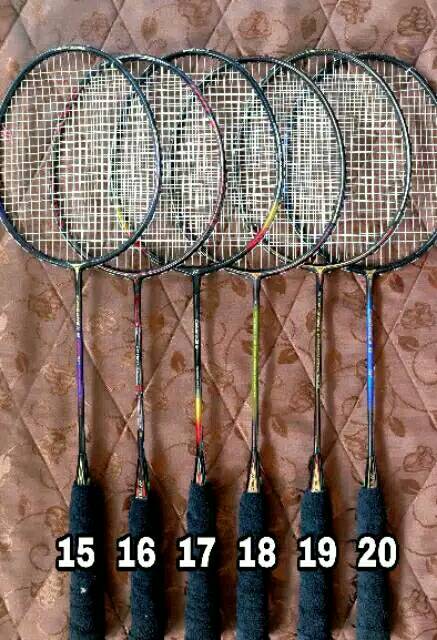 Raket Badminton Remaja 22Lbs + Tas & Grip Raket Yonek Pemula Ringan & Kuat