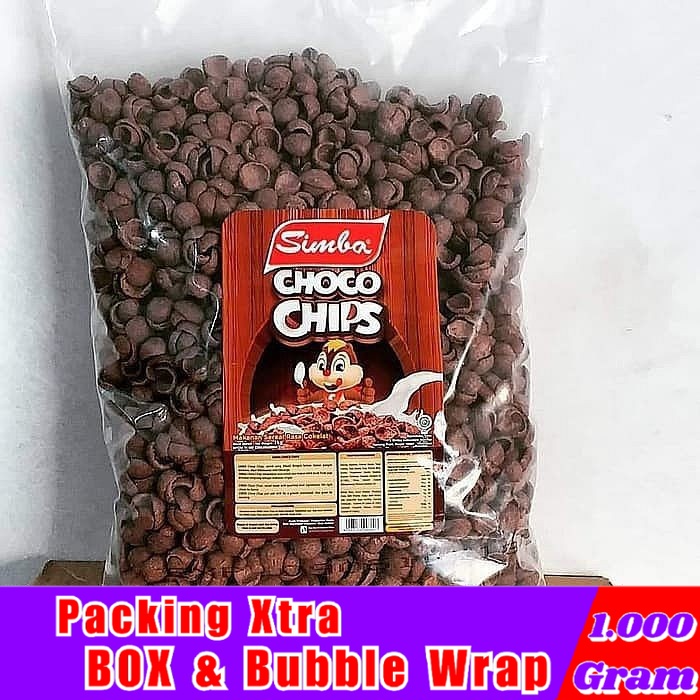 

[1Kg] Koko Krunch Coklat / Choco Chips Simba Stroberi - Hufaida Snack snack kiloan