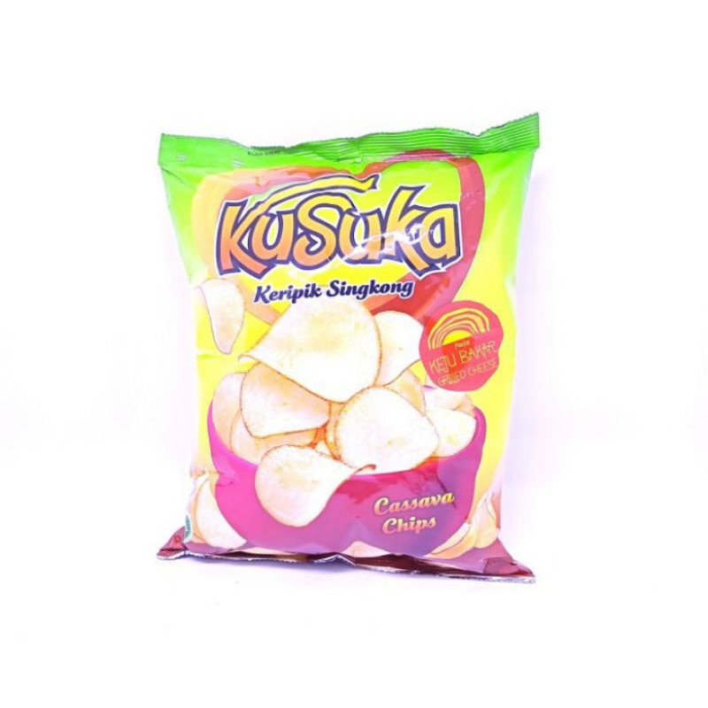 

(KERIPIK) KUSUKA KERIPIK SINGKONG RASA KEJU BAKAR 180G