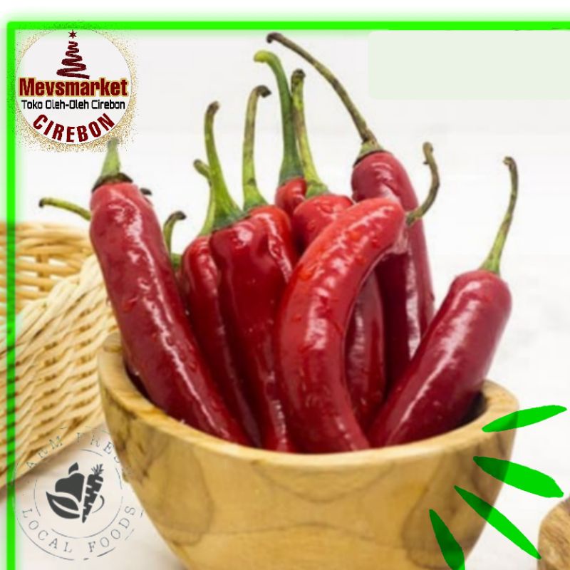 

Mevsmarketcirebon Cabai Merah Besar Conventional 250 gram (Mevsmarketcirebon)