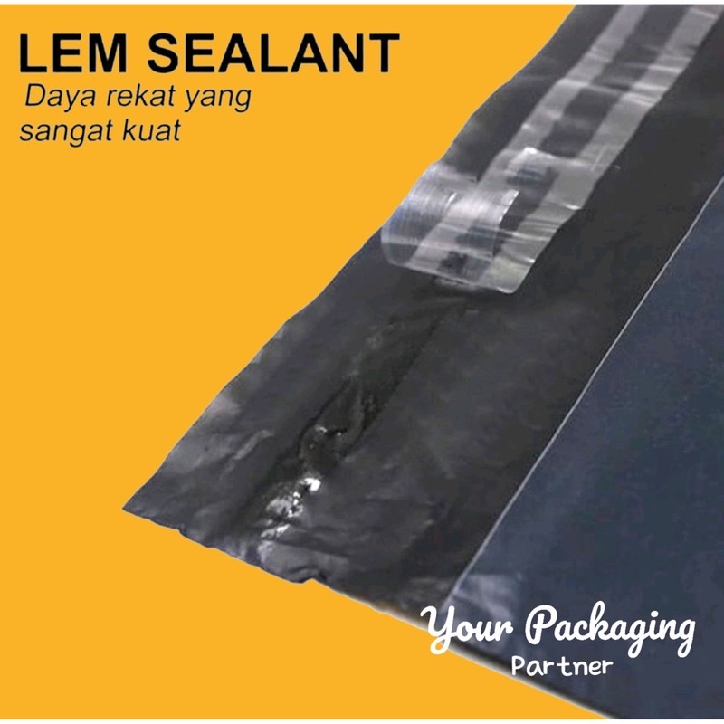 Plastik Polymailer Ukuran 15X22 Isi 100 Pcs - Plastik Lem - UA