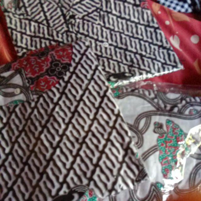 Batik Couple Keluarga Sania Ruffle Ori Ndoro Jowi Dnt Motif Morena
