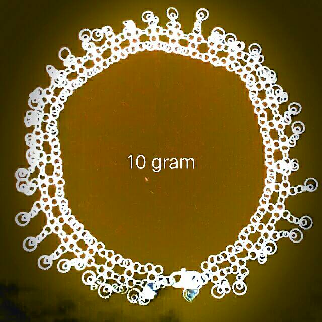 Gelang Kaki Perak, Perak Murni 999