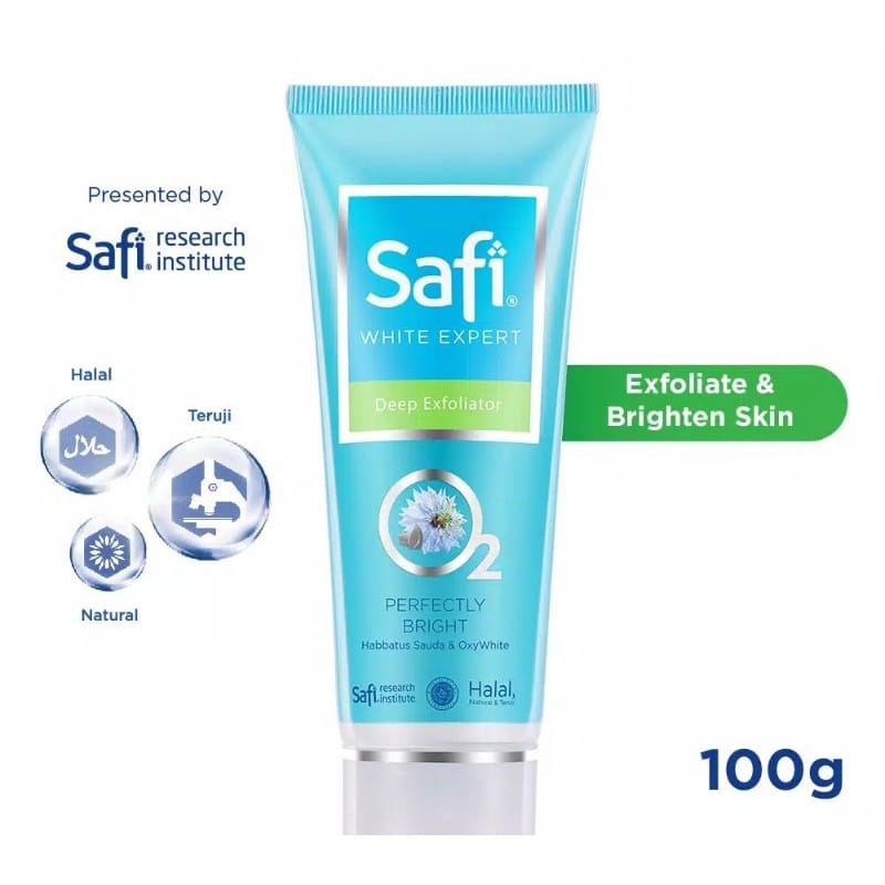 SAFI White Expert Series | Cleanser Toner | Deep Exfoliator | Makeup Remover | Purifying BPOM