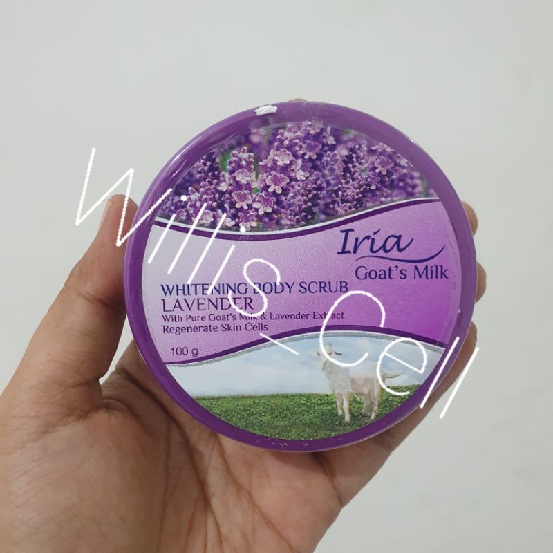 Lulur Iria Goat's Milk Lavender 100gr