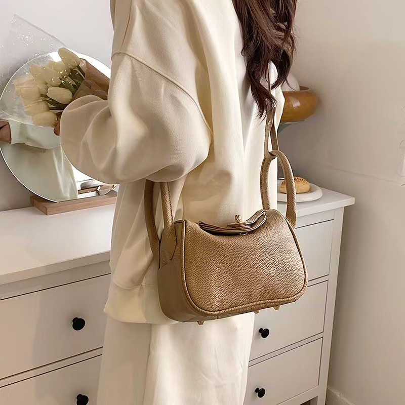 BJ81965 - BEIGE/BLACK/KHAKI - TAS WANITA FASHION IMPORT MODIS ELEGAN TERMURAH TERLARIS TERBARU BAGSTORE JAKARTA TAS BATAM GT1965 EL5961 LT2162