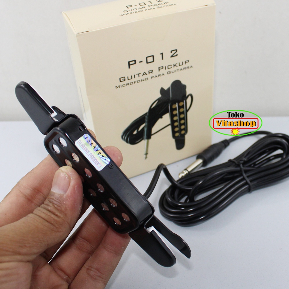 MICROPHONE GITAR ACOUSTIC GUITAR / MIC GITAR P-012 HOLD PICK UP MIC