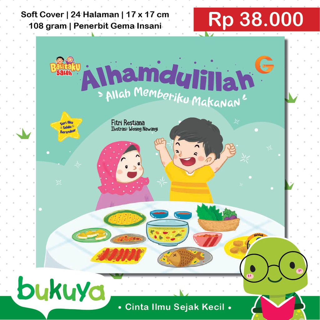Buku Anak Balita Muslim Alhamdulillah