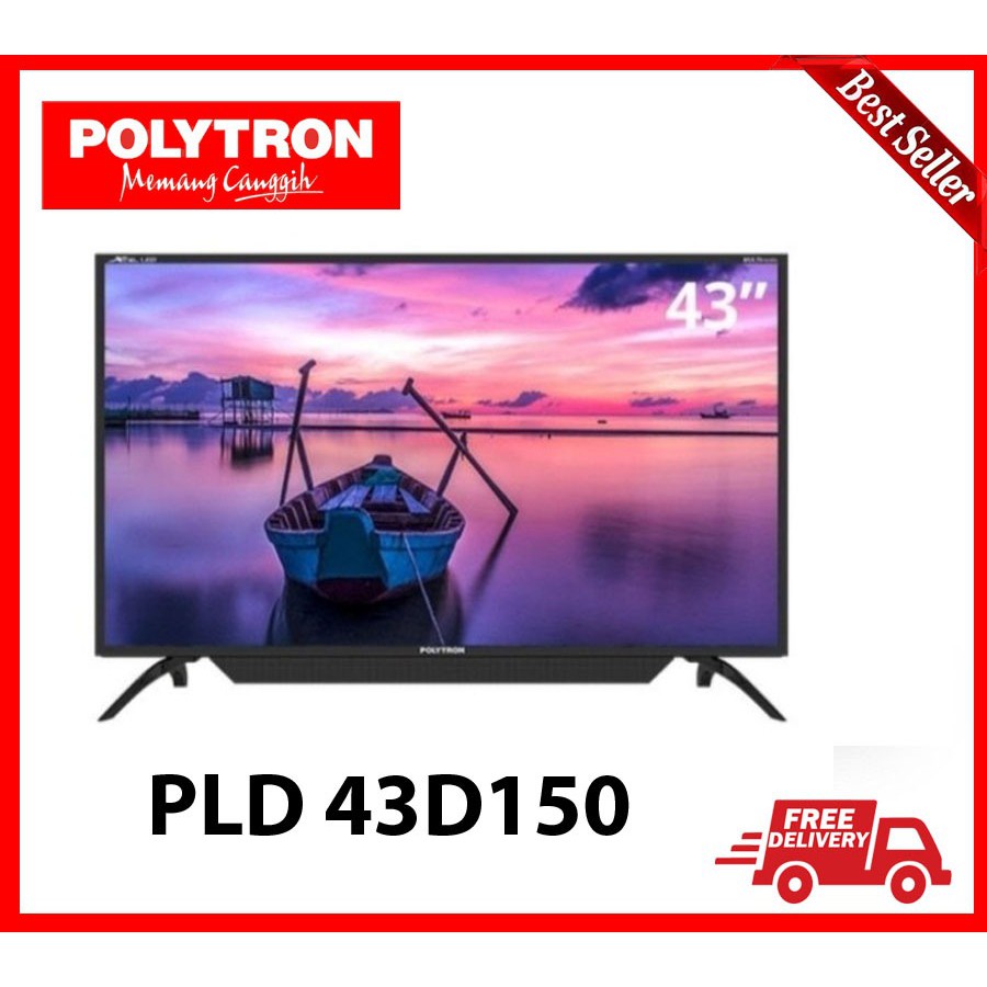 LED TV Polytron PLD 43D150  43 Inch /PLD43D150