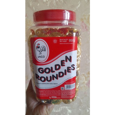 

COKLAT KOIN GOLDEN ROUNDIES JAGO 950GR