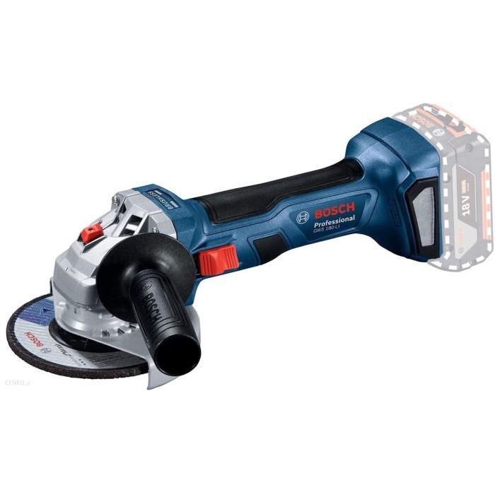 Bosch Cordless Angle Grinder Gws 180-Li Solo ( No Battery , No Charge
