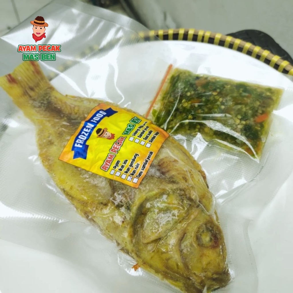 

Ikan Nila 1 Ekor Ready to Cook Free Sambal Pecak