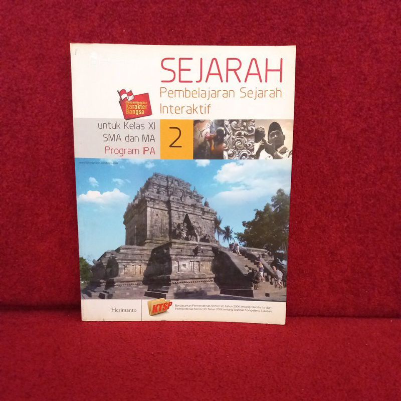Buku Pelajaran - Sejarah Pembelajaran Sejarah Interaktif 2 Untuk Kelas IX SMA dan MA Program IPA
