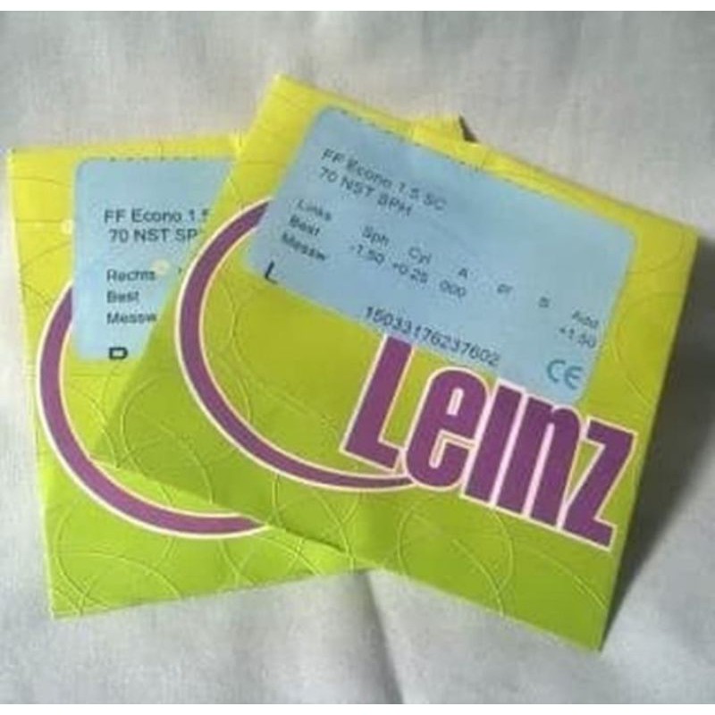 Lensa Kacamata Progresif Leinz Free Form 1.5 New Supertrans Multi Hard Coating- No Cylinder