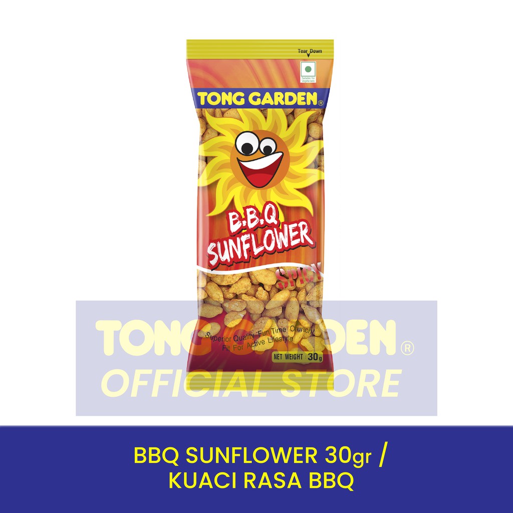 

Tong Garden BBQ Sunflower 30 g - Kuaji Rasa Barbekiu
