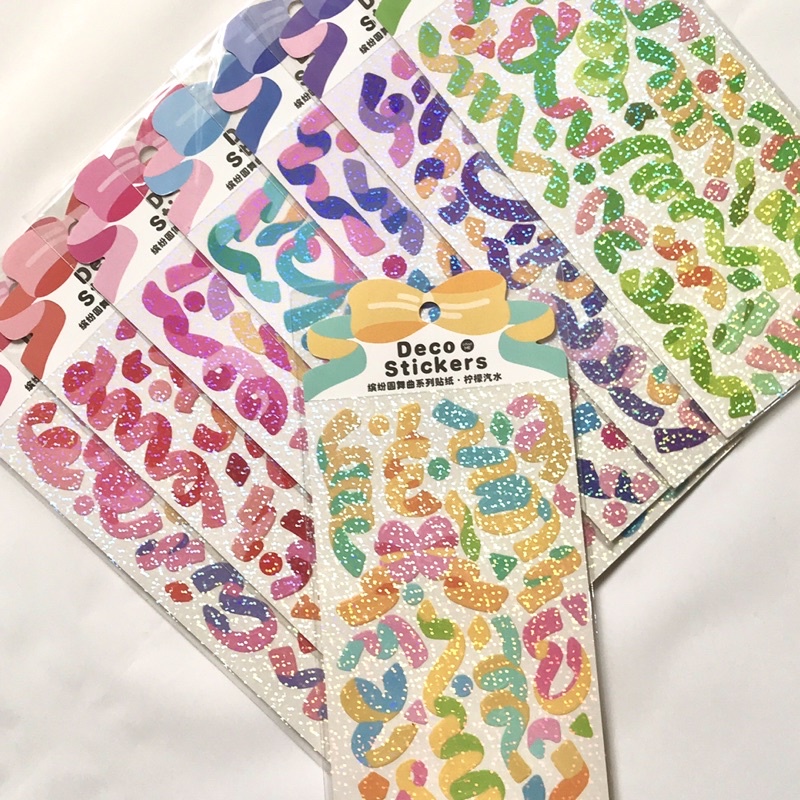 

Confetti Deco Sticker Hologram