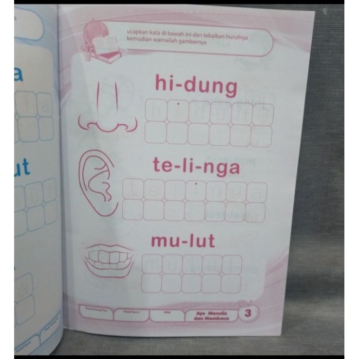 Buku Anak Ayo Menulis dan Membaca