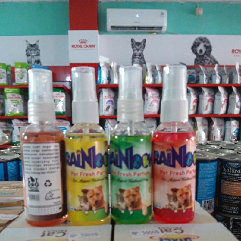 Rainbow Parfum 60 ml Parfum Hewan Anjing Dan Kucing Harga Grosir