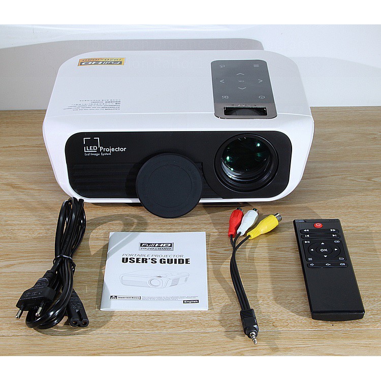 ROCKWARE TH80S - LED Full HD Projector 3000 Lumens with WiFi Mirroring - Proyektor 3000 Lumens 720P